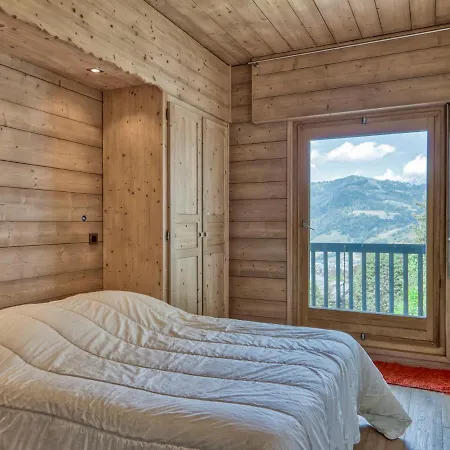 3 Pieces Avec Cheminee Et Wifi A Megeve, Pres Des Pistes - Fr-1-453-293 דירה מגב