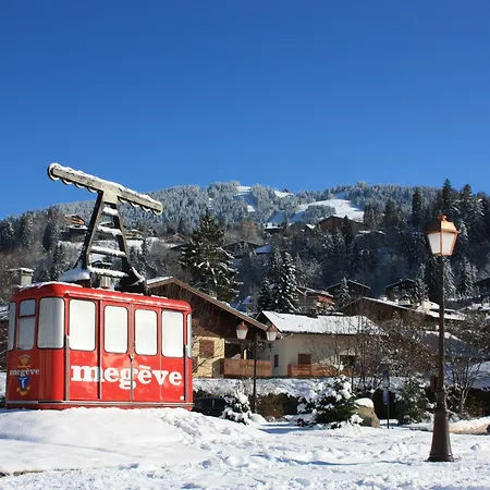 3 Pieces Avec Cheminee Et Wifi A Megeve, Pres Des Pistes - Fr-1-453-293 דירה *